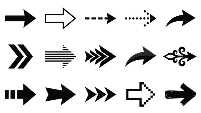 set of arrows