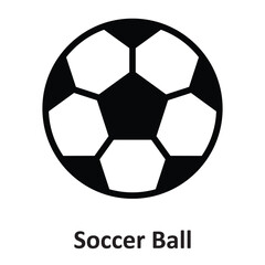Obraz premium Soccer Ball Vector icon which can easily modify or edit