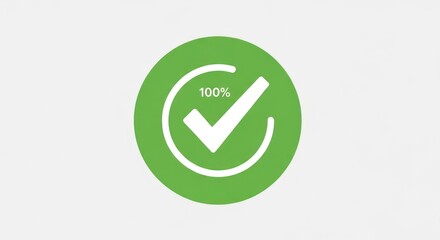 Green check mark icon represents approval success and completion
