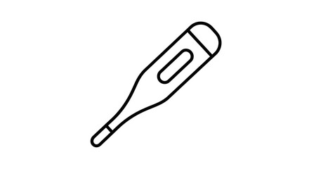 Obraz premium Digital thermometer medical device instrument.