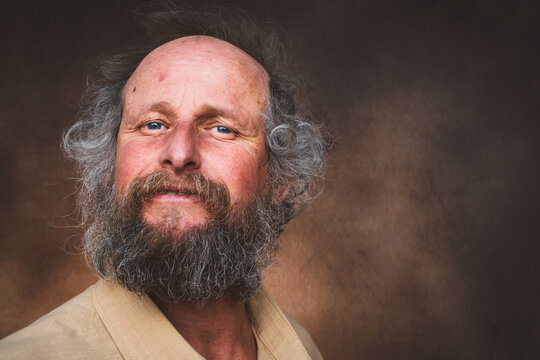 Charakterportrait - &auml;lterer Mann mit Bart