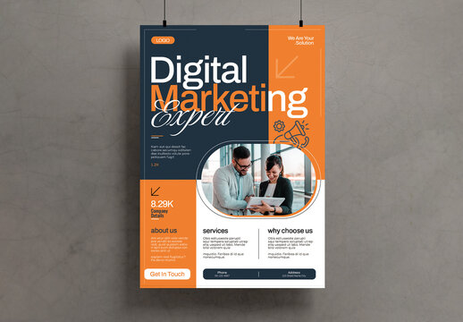 Digital Marketing Expert Flyer Template