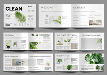 Minimal Magazine Template