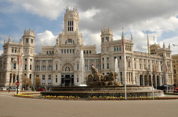 Fototapeta premium fuente de Cibeles en Madrid