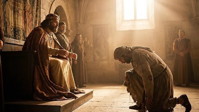 King Compassionately Forgives Debt