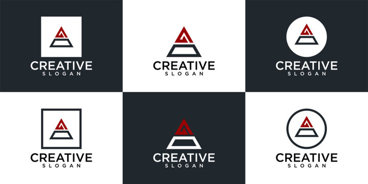 Collection of creative logos and branding templates.