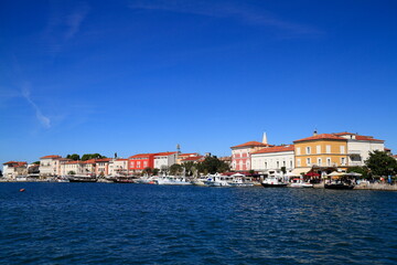 Obraz premium Picturesque Coastal Town of Porec, Croatia