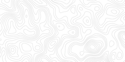 Abstract design with seamless pattern with lines topographic map. geographic mountain relief. the white on black contours topography stylized height of the lines. geographic contour map paper texture. © Arte Acuático
