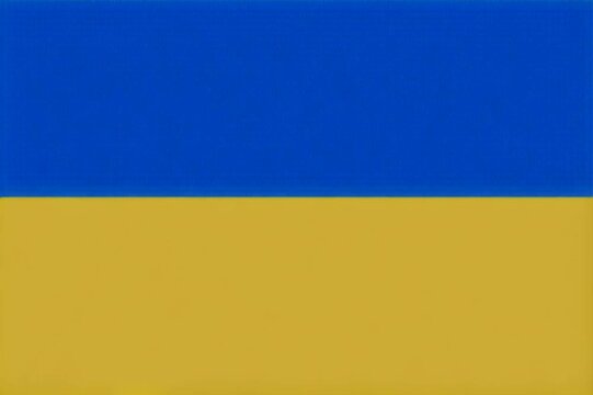 Ukrain flag waving