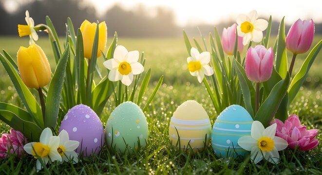 Graphic resources Easter Resurrection Cross at Sunrise &ndash; Christian Easter Faith Background 