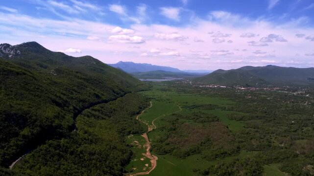Epic Aerial Drone Footage of Croatia Inland &ndash; Rivers, Lakes, Waterfalls and Untouched Nature Landscape
