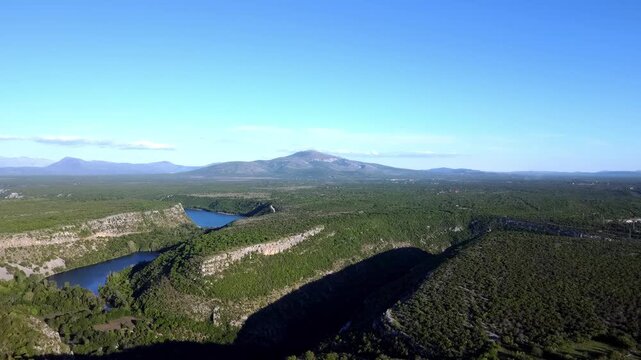 Epic Aerial Drone Footage of Croatia Inland &ndash; Rivers, Lakes, Waterfalls and Untouched Nature Landscape