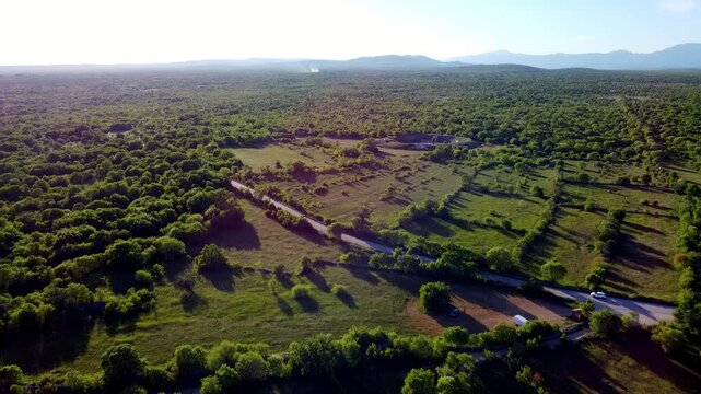 Epic Aerial Drone Footage of Croatia Inland &ndash; Rivers, Lakes, Waterfalls and Untouched Nature Landscape