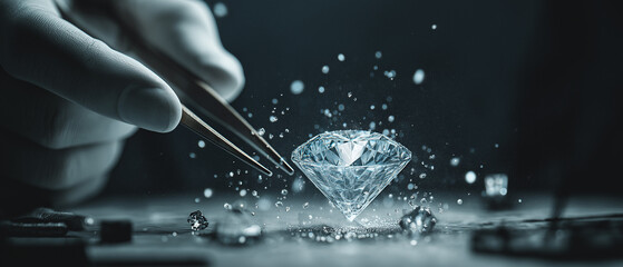 AI generator images of Padparadscha sapphire, a rare gemstone with a unique blend of pink and orange colors, is one of the most expensive gemstones in the world, with prices varying depending on size,