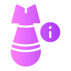 info gradient icon