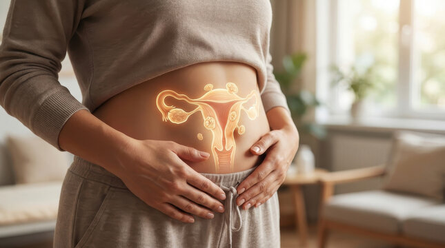 Uterine fibroid pelvic pain uterus women health gynecology female abdomen