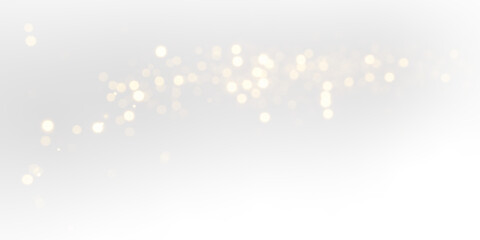 Magical glowing bokeh lights forming glossy abstract festive decorative background