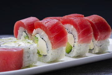 sushi and chopsticks © 0990930308