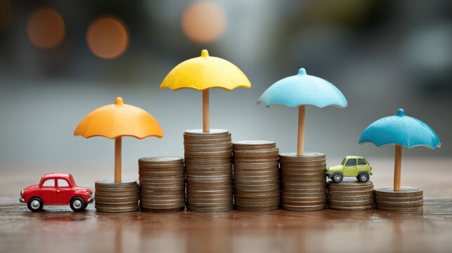 Provides financial protection through insurance solutions that mitigate risks from illness, accidents, property damage, or liability, helping maintain long-term stability.
