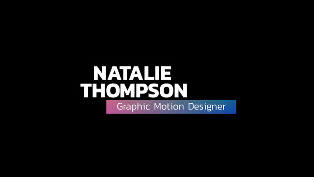 Gradient Lower Thirds 2