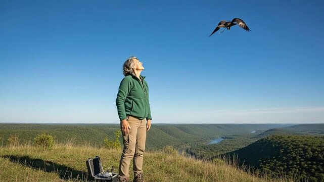 Golden Eagle Release - A Majestic Bird Returns to the Wild.