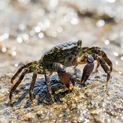 Adriatic Sea Crab Stock Photo 