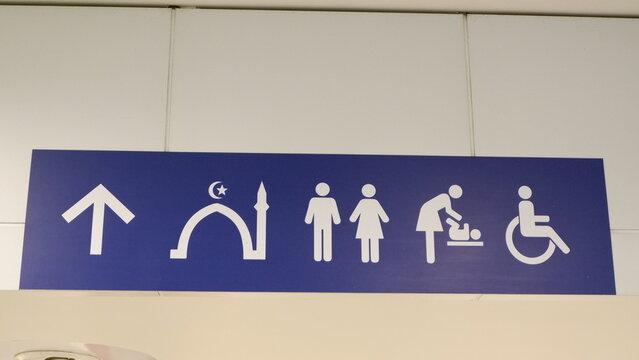 Airport Directional Signage for Public Facilities in Malaysia