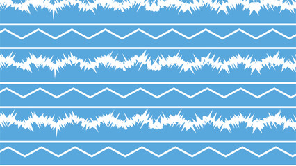 Seamless vintage Christmas pattern with decorated trees floral lace ornaments ribbons and borders for festive wallpaper scrapbook or greeting card design © Muhammad