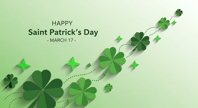 green floral background