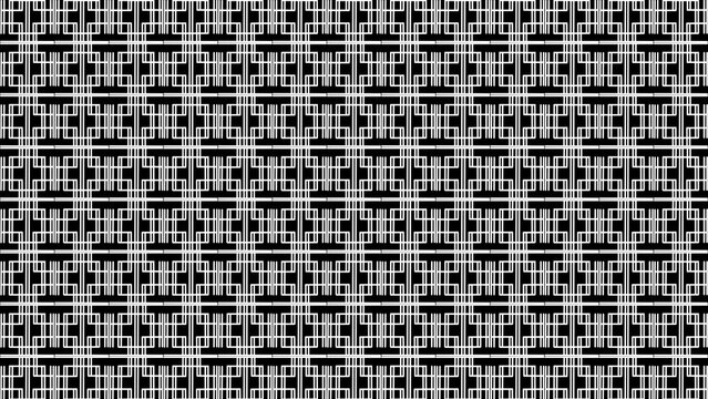 Black and white woven mesh texture background pattern