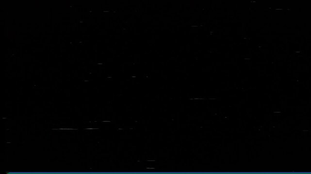 VHS Screen Background With Digital Television Noise