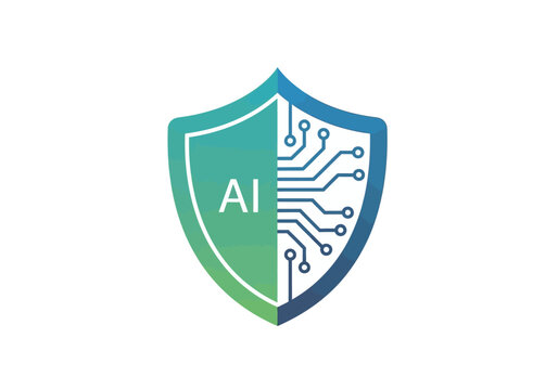 AI Shield Protection Security Artificial Intelligence.