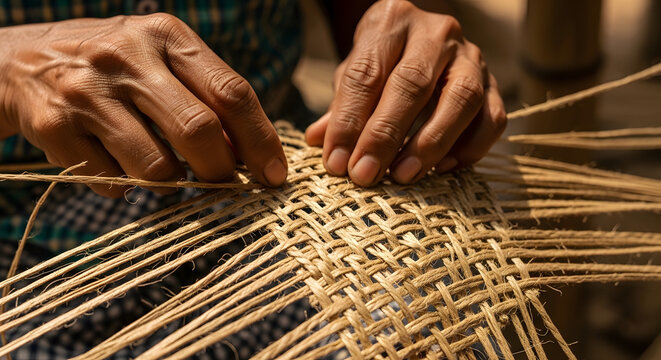 The "Golden Fiber" Weaver of Narayanganj