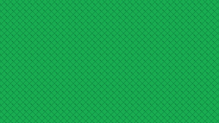 Obraz premium Seamless Abstract Geometric Diagonal Grid Pattern with Small Squares on Green Background; Minimalist Technical Mesh Texture for Modern Web Design and Vector Wallpaper Template