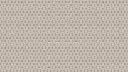 Fototapeta premium Seamless Vintage Geometric Pattern with Small Grey Floral Motifs on Beige Background; Minimalist Elegant Wallpaper Texture for Textile, Stationery and Digital Vector Design
