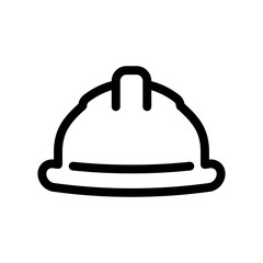 Fototapeta premium Protective Construction Hard Hat Icon