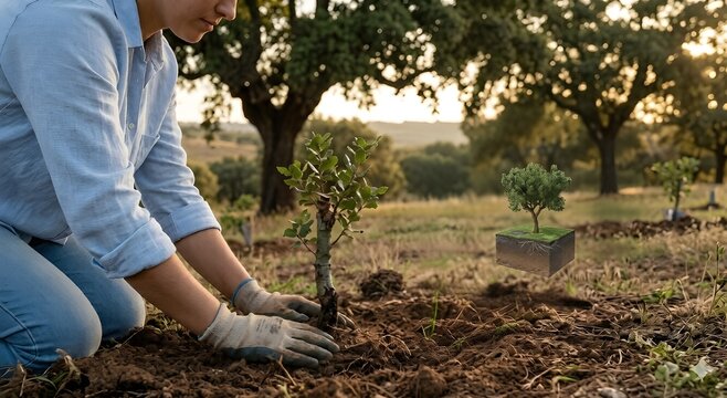 Cork Oak Planting and Carbon Capture - ESG in Portugal