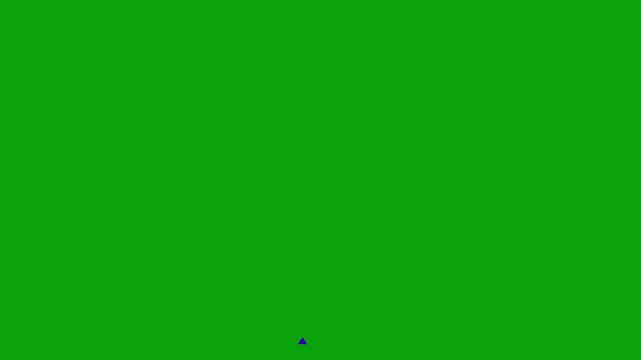 Colorful confetti explosion overlay animation on green screen