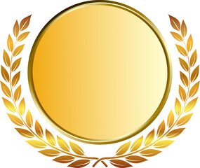 gold medal and laurels