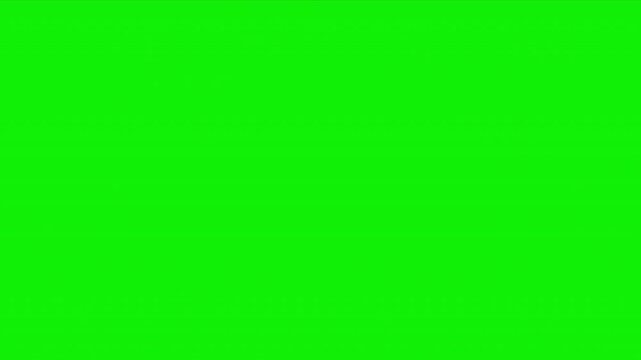 Cartoon Smoke Explosion Cloud Effect &ndash; 4K Video Motion Graphics With Chroma Key Green Screen Background
