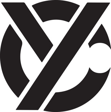 Minimalist black and white abstract with curved and straight lines forming a stylized shape corporate