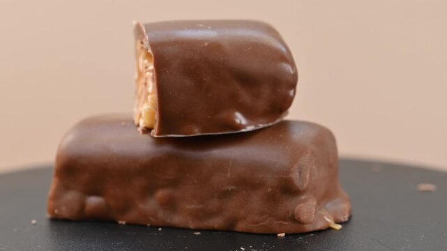 video of a chocolate bar