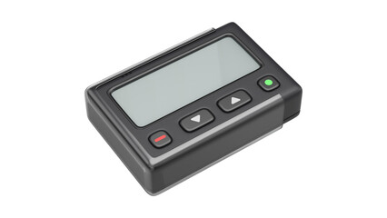 Obraz premium Black Electronic Device with Screen.