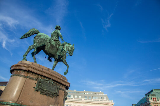 rider statue of King Franz Joseph 1.