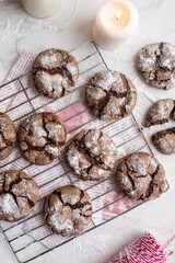 Fototapeta premium Crinkle cookies