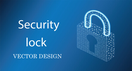 Cybersecurity and the protection of private information and data illustrated by locks placed, symbolizing digital security and a firewall defending against hacker attacks. © ARIFUL