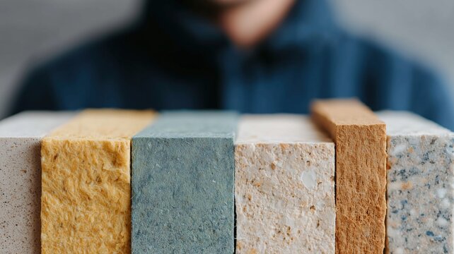 &Ouml;kologische Hausberatung in Deutschland: Ein Berater bespricht D&auml;mmoptionen f&uuml;r ein helles Wohnzimmer.