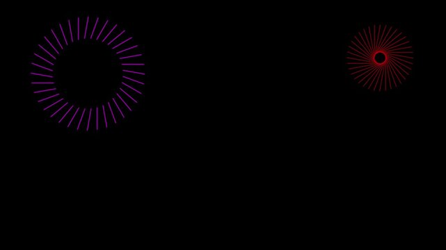 Colorful pinwheel windmill animation spinning on a clean black background.Playful and minimal motion graphic symbolizing wind energy, sustainability, and childhood joy. 4k video