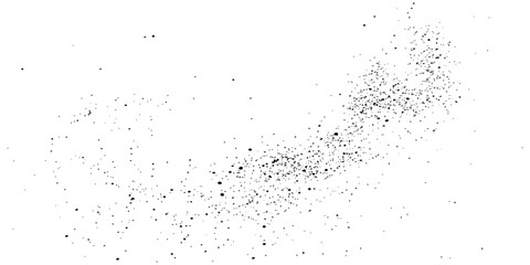 Obraz premium Transparent water droplets create a clean liquid texture and rain pattern on a dark glass window, featuring a wet splash design against a black and white background