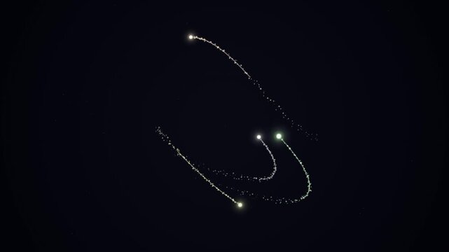 abstract background with stars